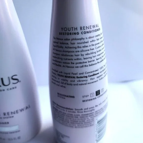 NEXXUS Youth Renewal Rejuvenating System Conditioner 2 Pk 13.5 oz Liquid Pearl - Picture 5 of 5
